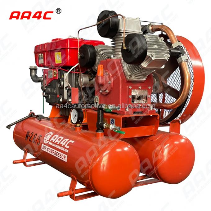 AA4C échangeant la source d'air extérieure diesel d'atelier de compresseur de compresseur d'air de piston portatif d'industrie minière AA-W2.8/5